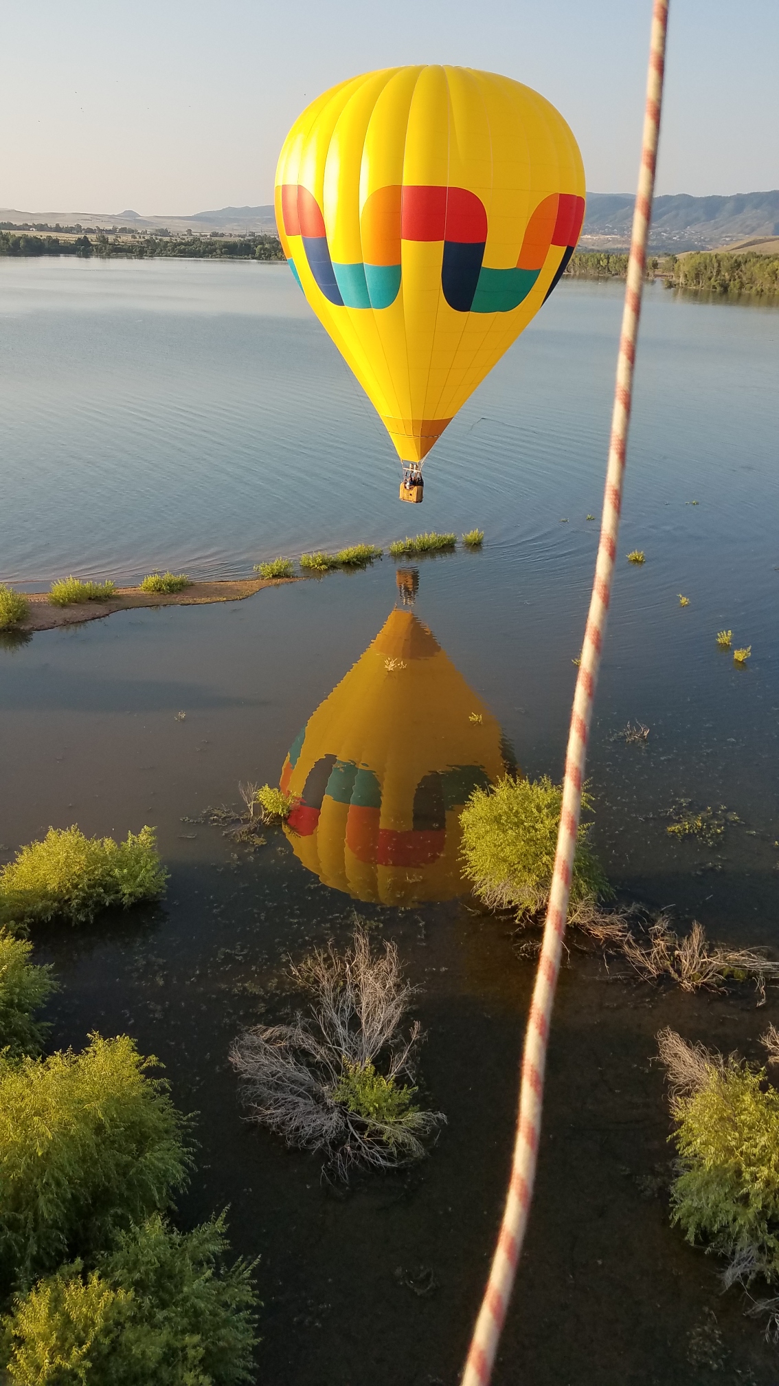 Hot Air Balloon Shadow