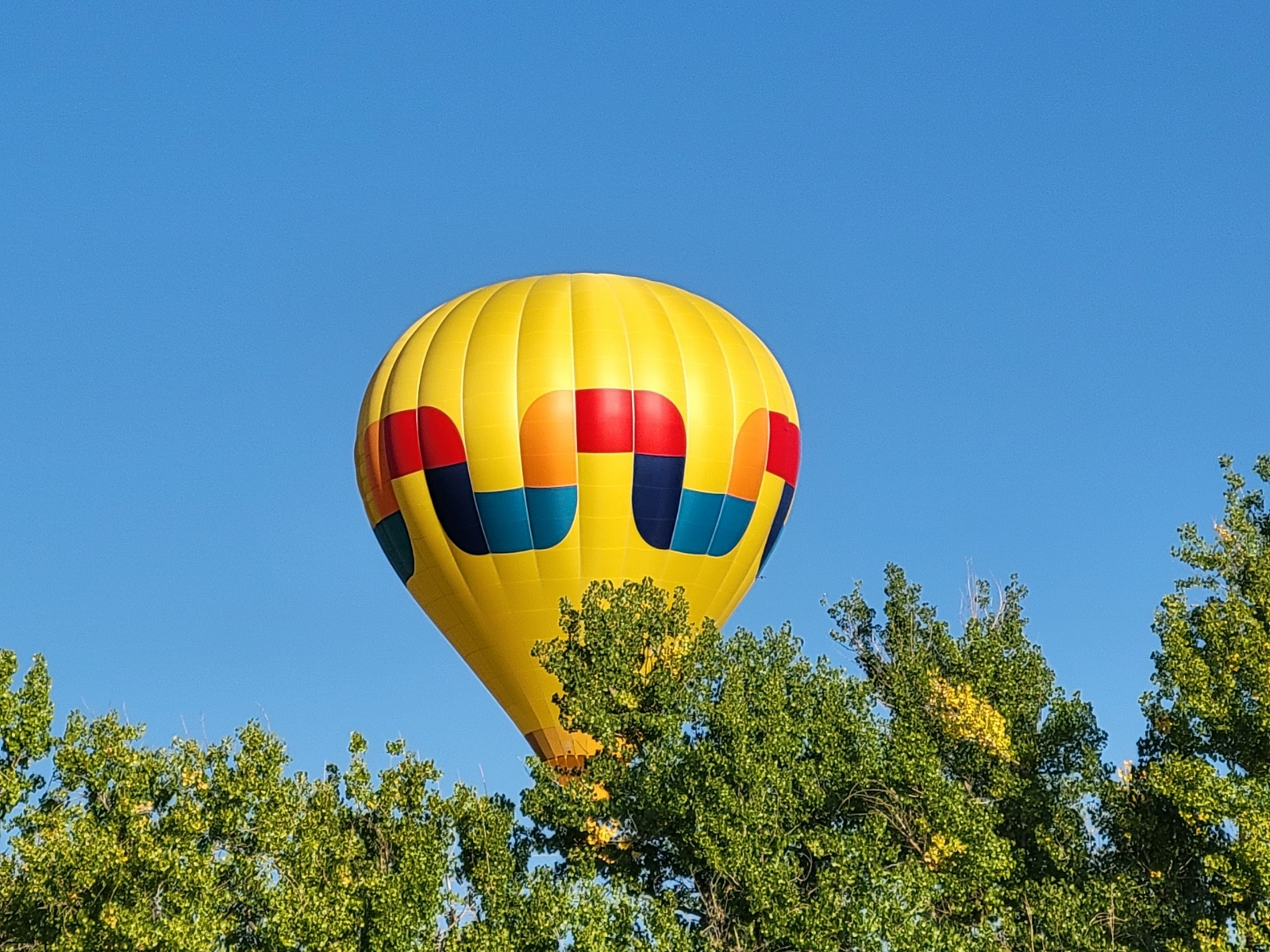 Yellow Hot Air Balloon