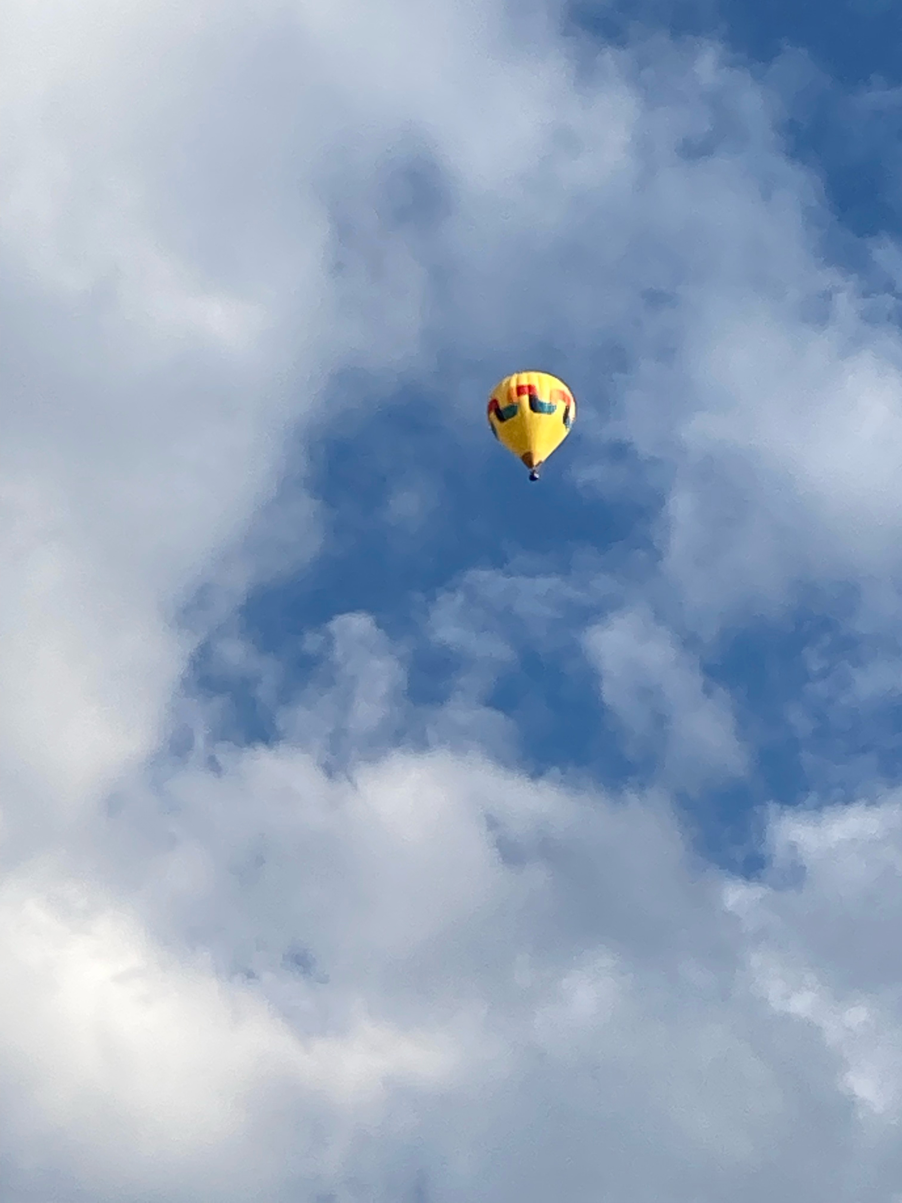 Hot Air Balloon Ride Over Lake